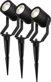 Nedis ZBLOS10RGBW3-SADA 3x LED RGBW външна лампа с димер LED/3W/230V IP65 Wi-Fi Tuya