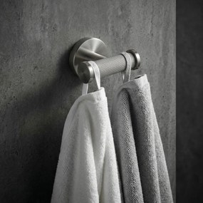 Двойна закачалка 6612 Modern Brush Nickel