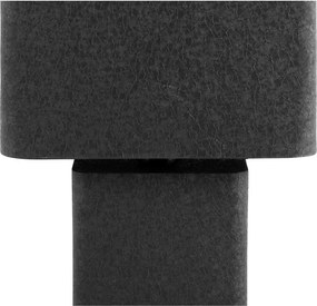 Черна метална настолна лампа (височина 33 cm) Boaz Recto – Leitmotiv