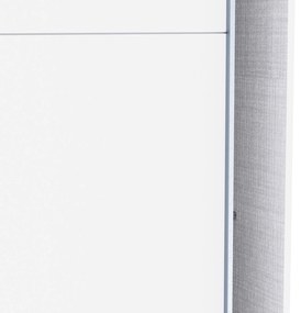 Плъзгащ гардероб Alcazaba 180 - Бял