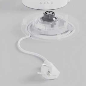 Електрическа кана за вода AENO AEK0005, 2200W, 1.7 л, 40-100°C, 360° основа, STRIX, LED дисплей, Филтър, Бял