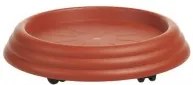 Stefanplast - Подложка на колела 35 см, 4 колела - теракот