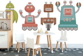 Тапет – Семейство роботи