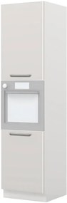 Висок подов шкаф за фурна Modena K23-60-2KR-White - Gray light