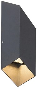 RABALUX 77050 Тилбург, външен аплик, LED10W, H24,5см - 77050