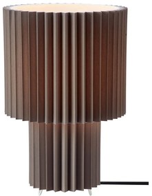 Сива настолна лампа с текстилен абажур (височина 32 cm) Catis – Markslöjd