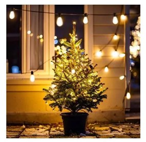 Brilagi - LED външна коледна гирлянда 10xLED/3xAA 3,2m IP44 топло бяло