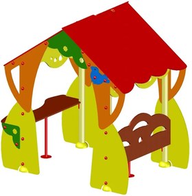 КЪЩА ЗА ИГРА COLOR HOME PH0015