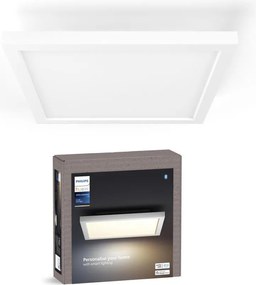 Philips - Димируем LED таванен плафон Hue AURELLE LED/19W/230V 30x30 cm бял