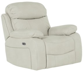 Фотьойл с електрически релакс механизъм SELENA LUX - крем 101