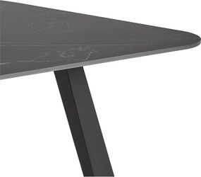 Трапезна маса с керамичен плот 90x180 cm Antalya – Actona