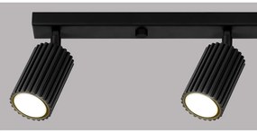 Черен прожектор 6,5x81 cm Gleam – Sollux