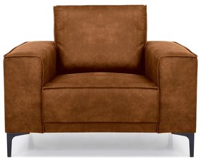 Кафяв фотьойл от изкуствена кожа Copenhagen - Scandic