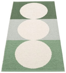 Зелен и кремав килим за открито и закрито 70x140 cm Otto Herb – Pappelina