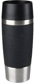 Tefal - Туристическа чаша 360 мл TRAVEL MUG неръждаем/черен