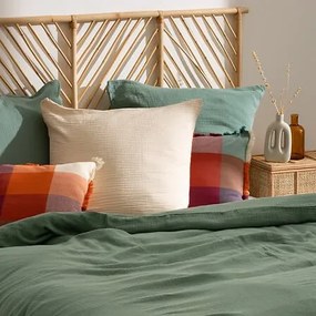 Спално бельо atmosphera Origines, 260x240 cm, Памук с ефект лен - Син