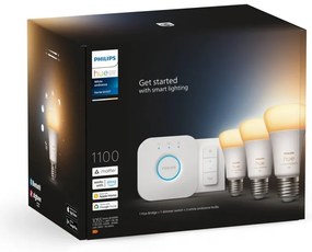 Smart стартов пакет 5 бр. E27, 11 W White ambiance – Philips Hue