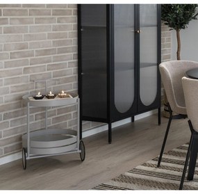 Метална маса за сервиране на колелца 40x49,5 cm Beja – House Nordic