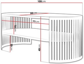 Холна маса Fikoli I-Дъб