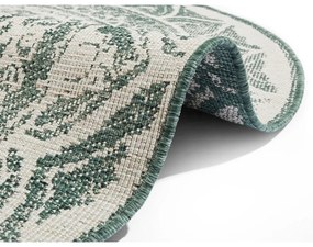 Зелен и кремав килим за открито, ø 200 cm Siruma - NORTHRUGS