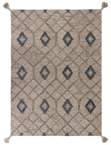 Сив вълнен килим , 120 x 170 cm Diego - Flair Rugs