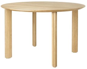 Кръгла дъбова маса за хранене ø 120 cm Comfort Circle - UMAGE
