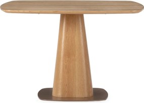 Трапезна маса от декор от дъб 120x120 cm Etel – MOME