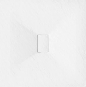 Mexen Hugo квадратен душ поддушник SMC 100 x 100 см, бял - 42101010