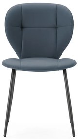 Тъмносиви трапезни столове в комплект от 2 бр. Maura – Marckeric