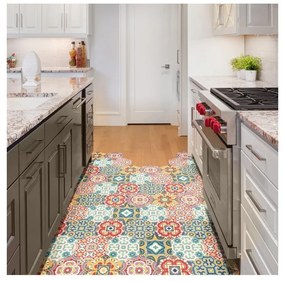 Комплект от 10 стикера за под Стикери за под Шестоъгълници , 40 x 90 cm Lorena - Ambiance