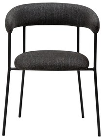 Антрацитен стол Plenti – DAN-FORM Denmark