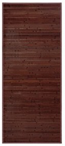 Тъмнокафяв бамбуков килим 75x175 cm - Casa Selección