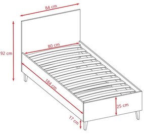 Παιδικό κρεβάτι Kubi-Cashmere