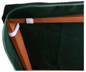 Зелена дървена градинска люлка Vegas Lux - Rojaplast