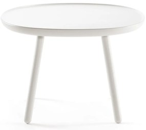 Бяла маса от масивна дървесина , ø 64 cm Naïve - EMKO