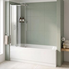 Плъзгащ се параван за вана REA Dario Chrome 100