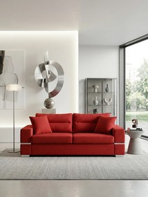 Диван "Fenia" Двуместен-145ш 90д см.-червен
