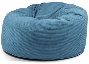 Син пуф от рипсено кадифе Om 135 – SLOWDOWN