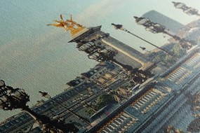 Картина на платно – Мост Александър III в Париж