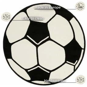Детски килим , ⌀ 150 cm Football - Hanse Home