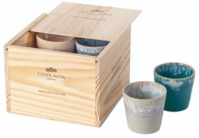 Глинени чаши в комплект 8 бр. за еспресо 210 ml Grespresso – Costa Nova