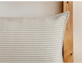 Бежово двойно легло 180x200 cm тапицирано с място за съхранение с включена подматрачна рамка Jade – Bobochic Paris