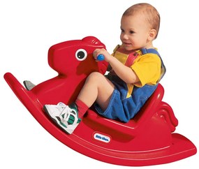 Люлеещ се кон Little Tikes, червен