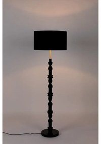Черна подова лампа Totem - Zuiver