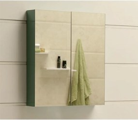 Огледален PVC шкаф ICMC 6070 GREEN