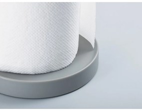 Сива пластмасова стойка за кухненска хартия ø 16 cm Duo – Joseph Joseph