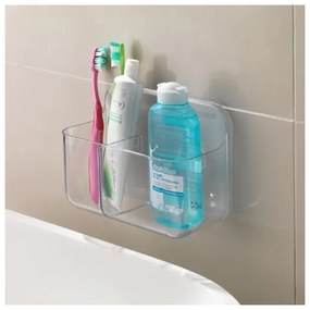 Пластмасов държач за четки за зъби без пробиване Invisifix – Addis