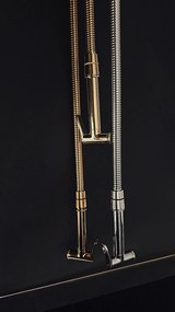 Смесител за биде Lungo  Loop Diamond Gold