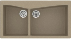 Мивка Sanitec 326-Granite Taupe