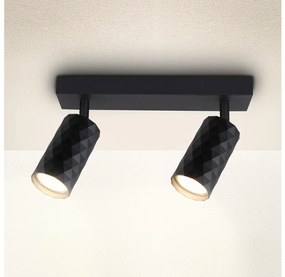Brilagi - Точково осветително тяло SELE DIAMANT 2xGU10/30W/230V черно
